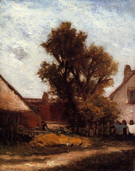 Tree in the farm yard