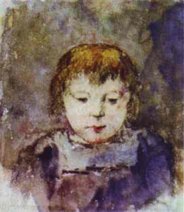 Portrait of Gaugin's daughter Aline
