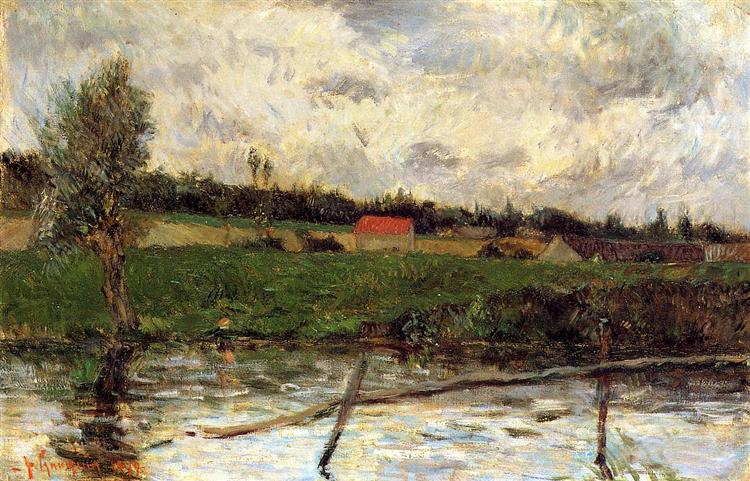 Riverside (Breton landscape)