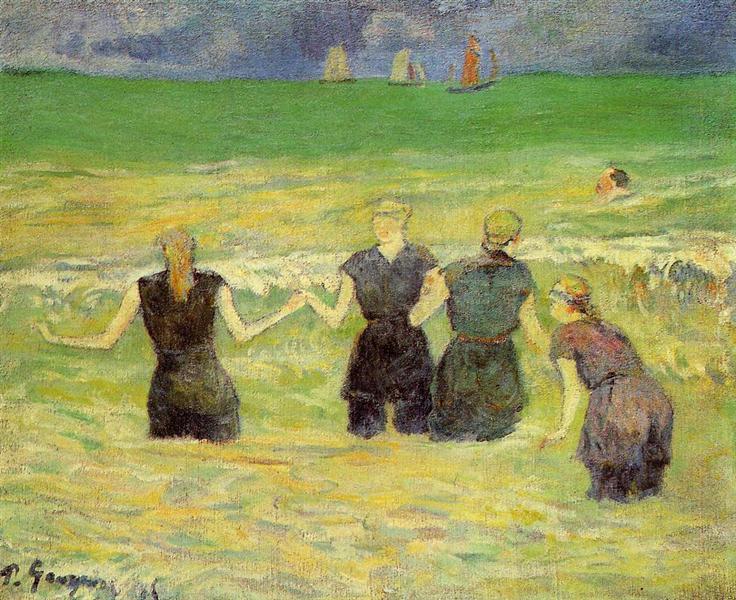 Women bathing (Dieppe)