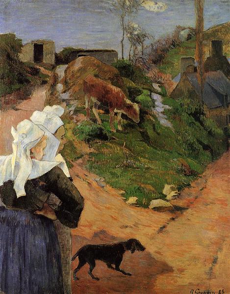 Breton Women at the Turn