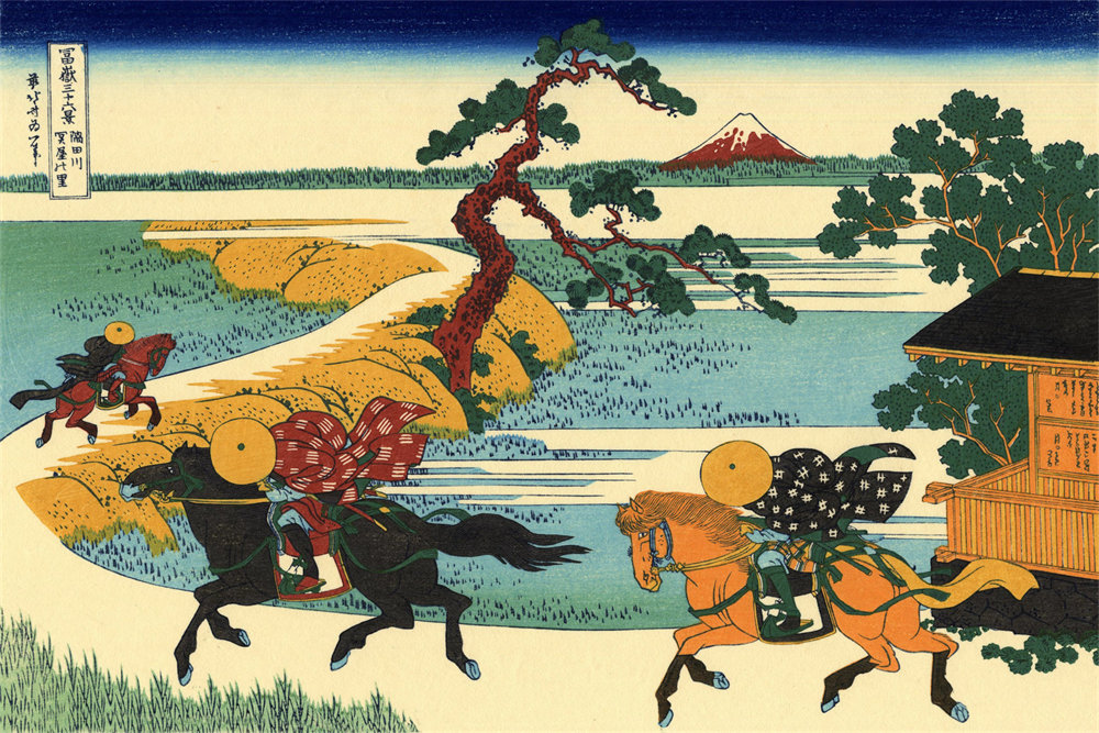 Sekiya Village on the Sumida River 隅田川关屋