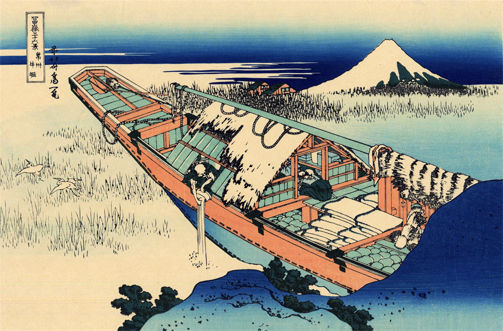 Ushibori in the Hitachi province 常州牛掘