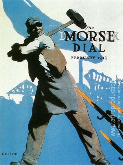 Prizewinning World War I patriotic poster