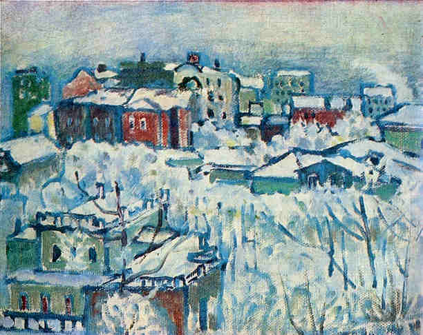 Moscow. Smolensky boulevard. Study