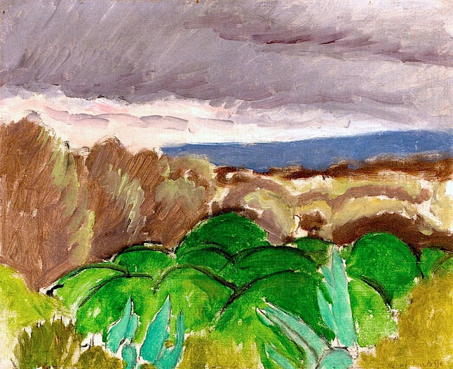 Cagnes, Landscape in Stormy Weather