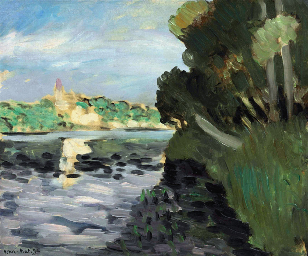 Bords De La Seine À Vétheuil