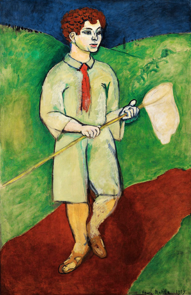 Boy with Butterfly Net
