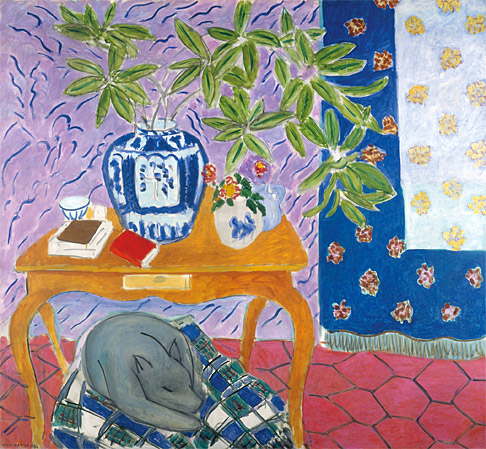 Interior with a Dog