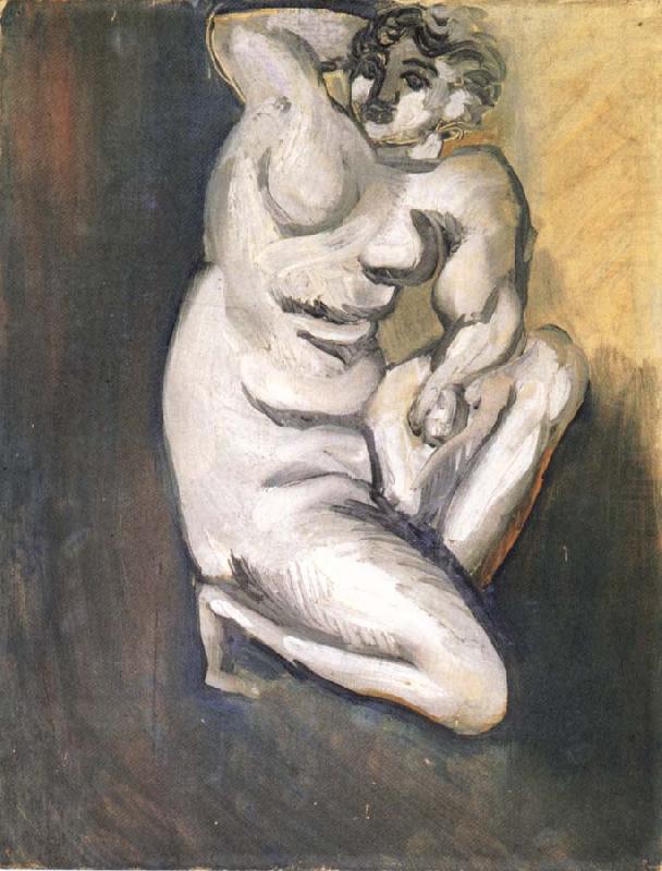 Kneeling Nude