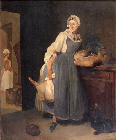 La Pourvoyeuse (copy After Chardin)