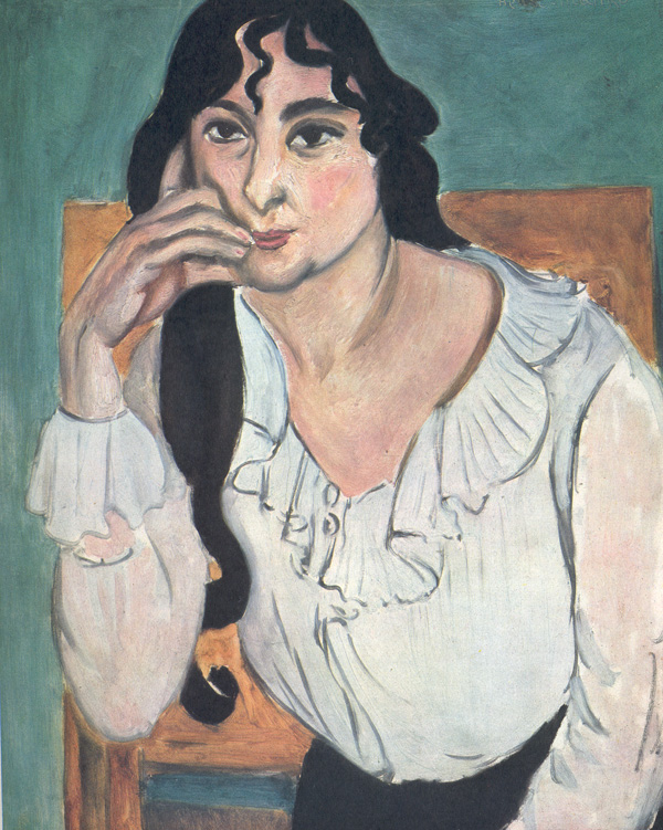 Laurette with a White Blouse