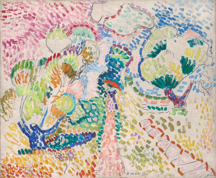 Madame Matisse in the Olive Grove