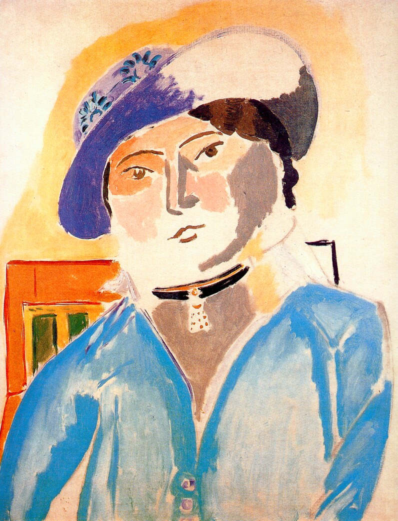 Marguerite in a Leather Hat