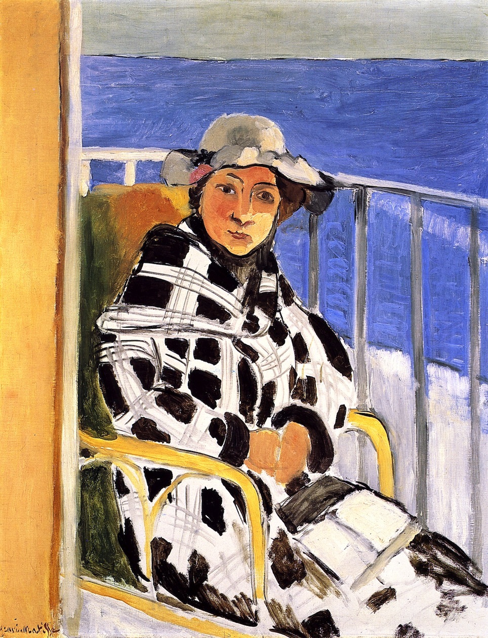 Mlle Matisse in a Scottish Plaid