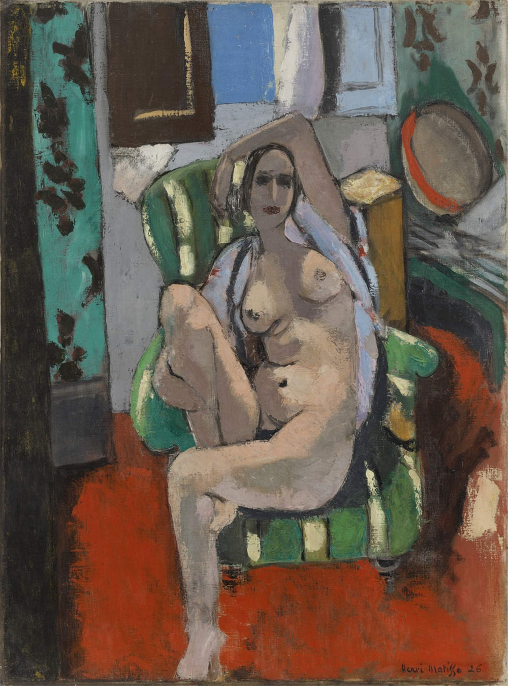 Odalisque with a Tambourine