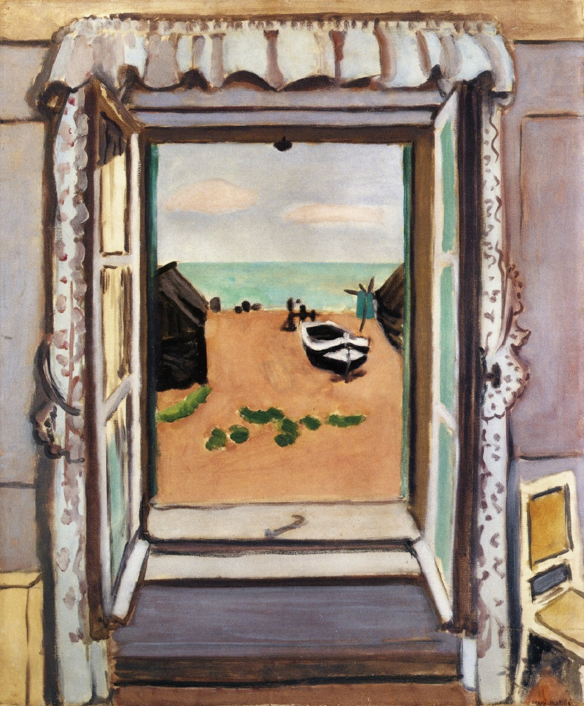 Open Window, Etretat 埃特尔塔开着的窗户