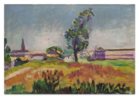 Paysage Des Environs De Toulouse, Le Pont Des Demoiselles