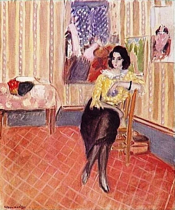 Portrait of his daughter