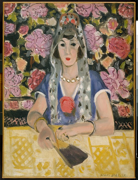 Spanish Woman Harmony in Blue
