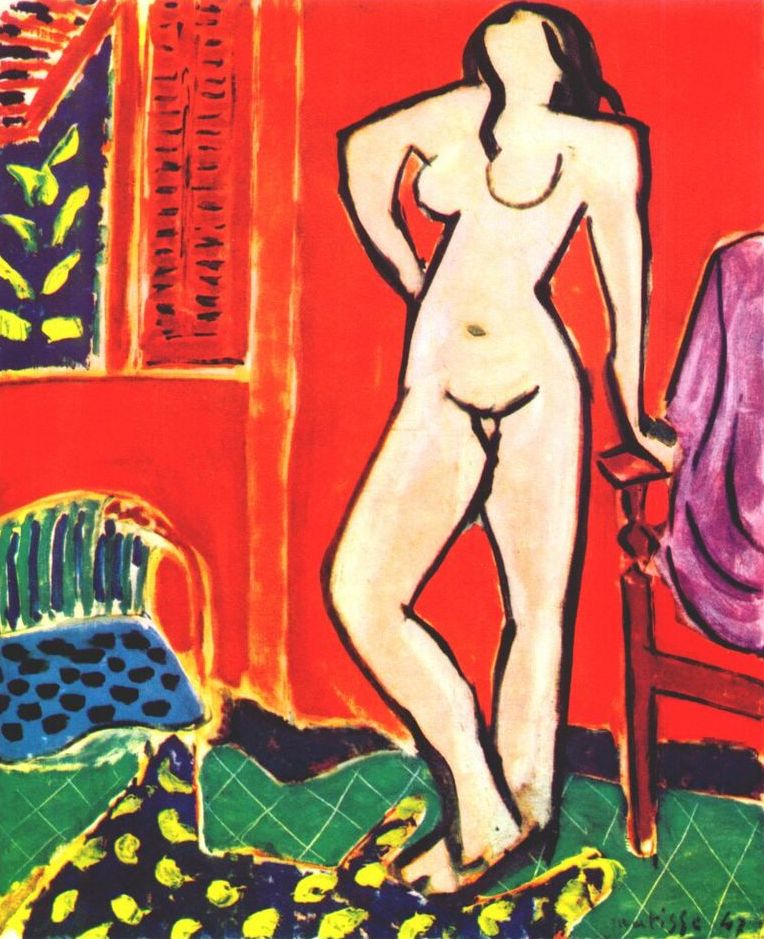 Standing Nude