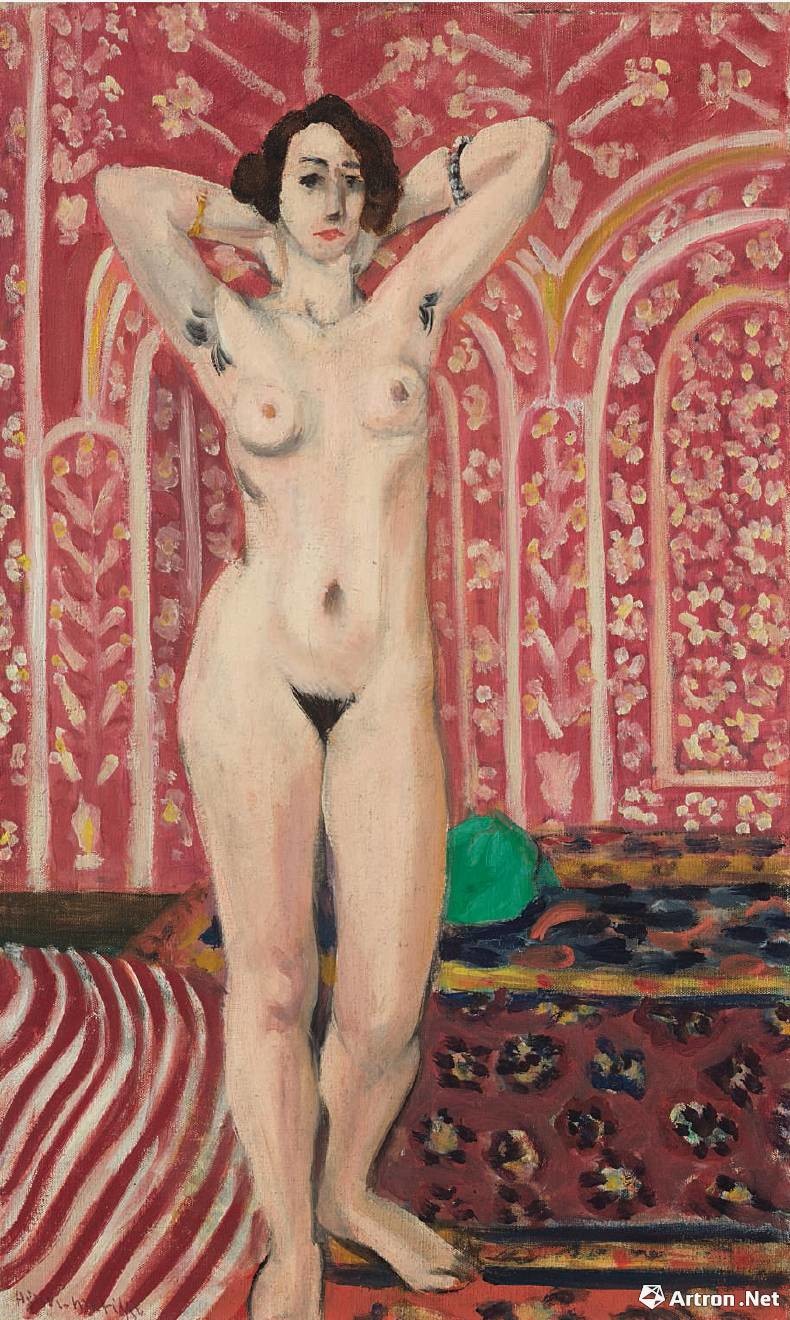 Standing Odalisque, Nude