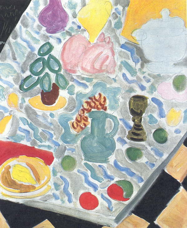 Still Life with a Marble Table