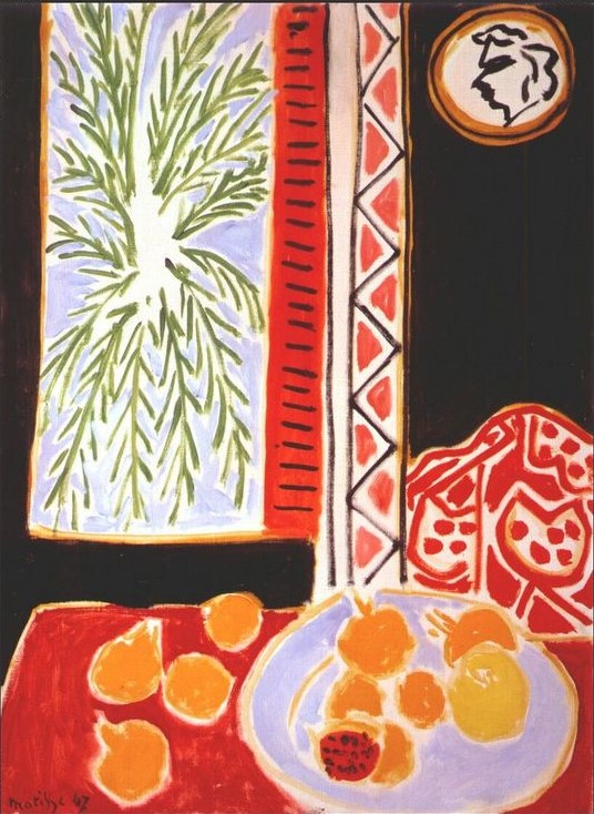 Still Life with Pomegranates