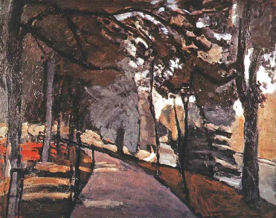The Path in the Bois De Boulogne