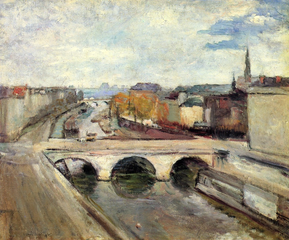 The Pont Saint Michel in Paris