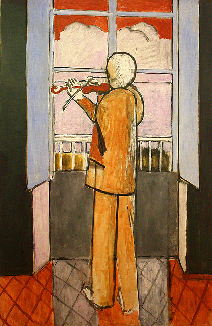 The Violinist at the Window