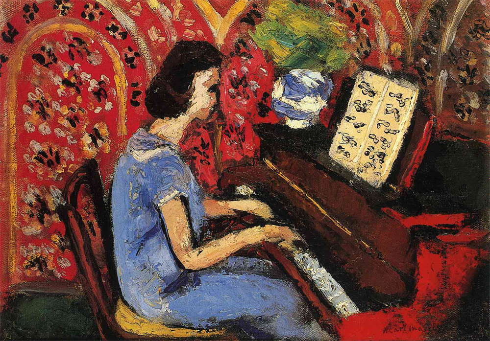 Woman at the Piano