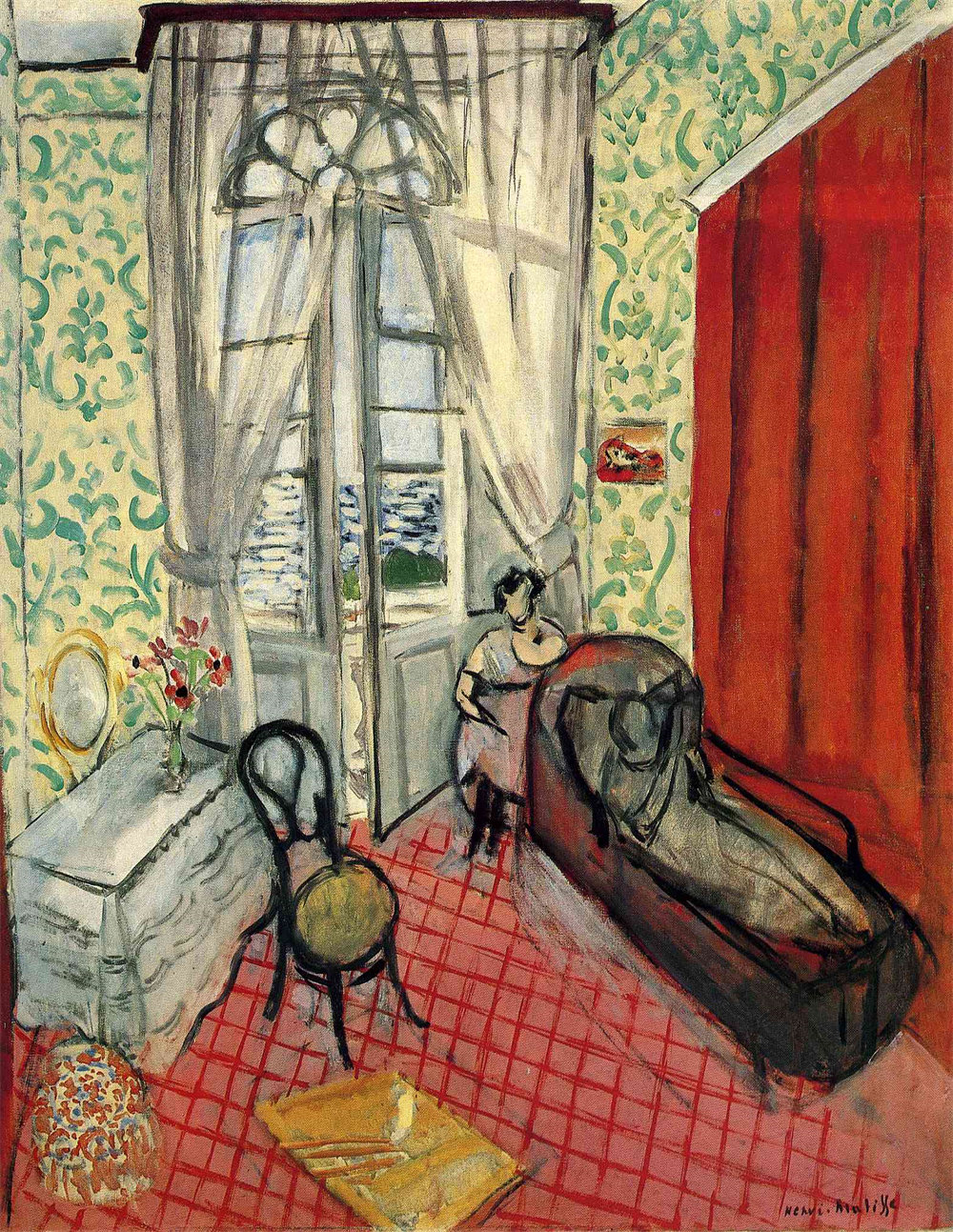 Two Women in an Interior