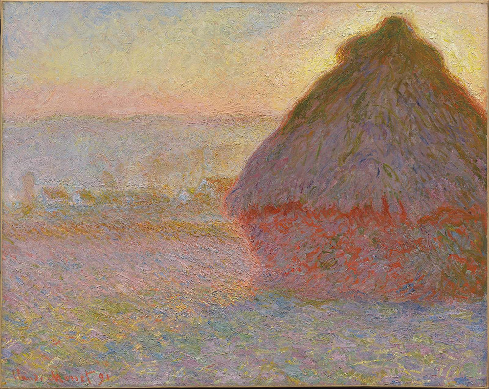 Grainstack (Sunset)