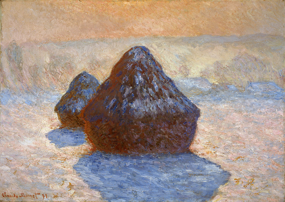 Haystacks, Snow Effect