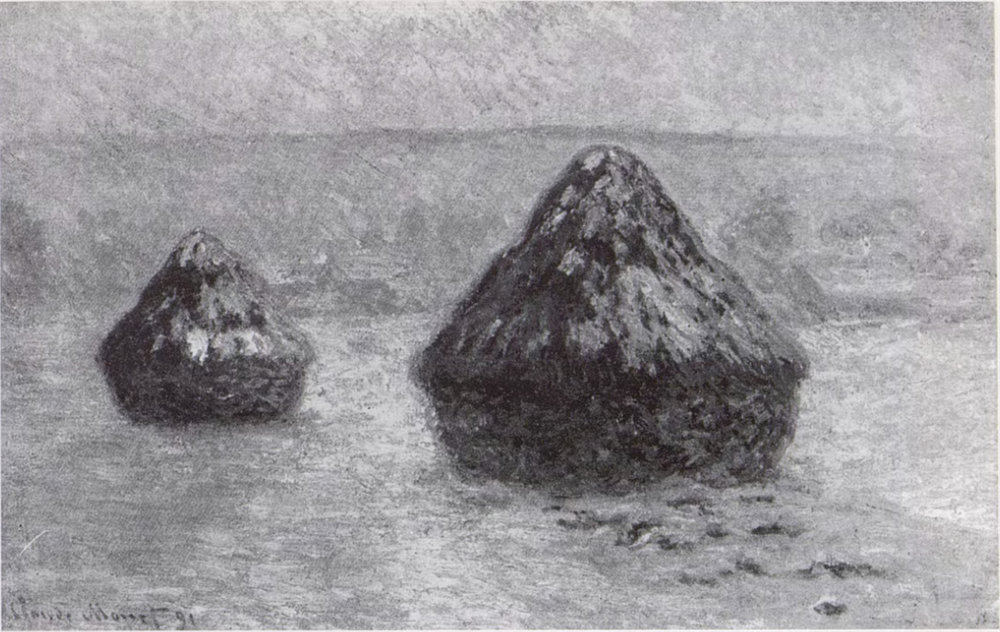 Grainstacks in the Winter