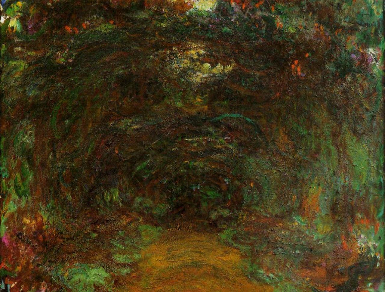 Path under the Rose Trellises, Giverny
