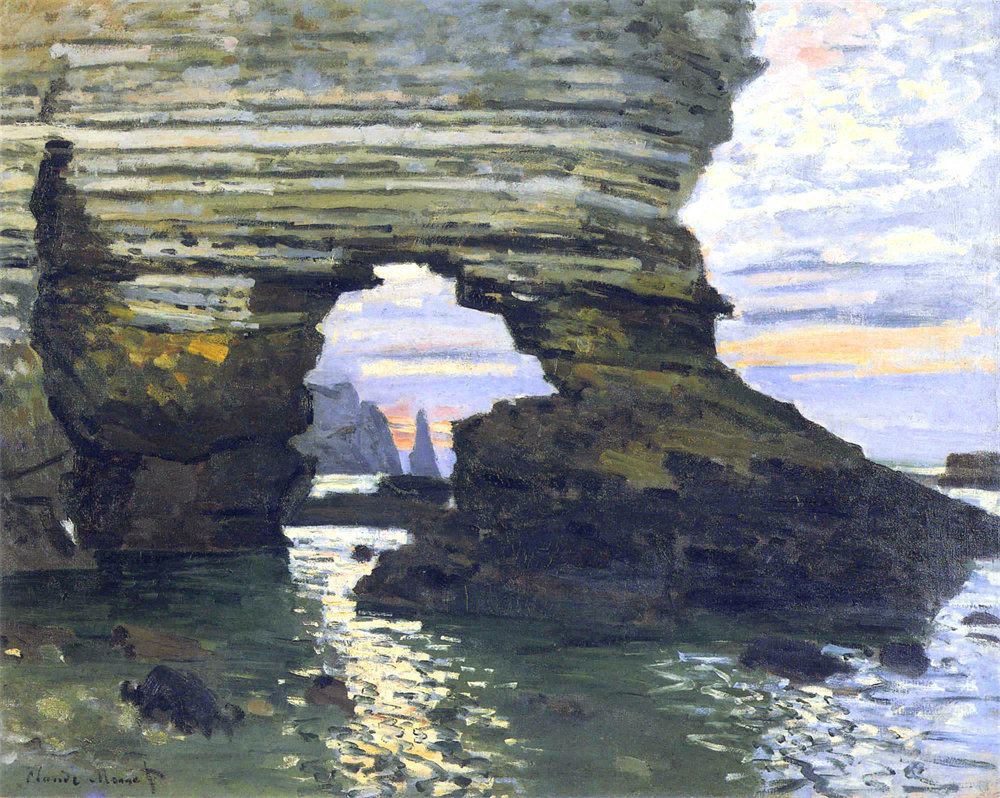 Port d `Amount Etretat