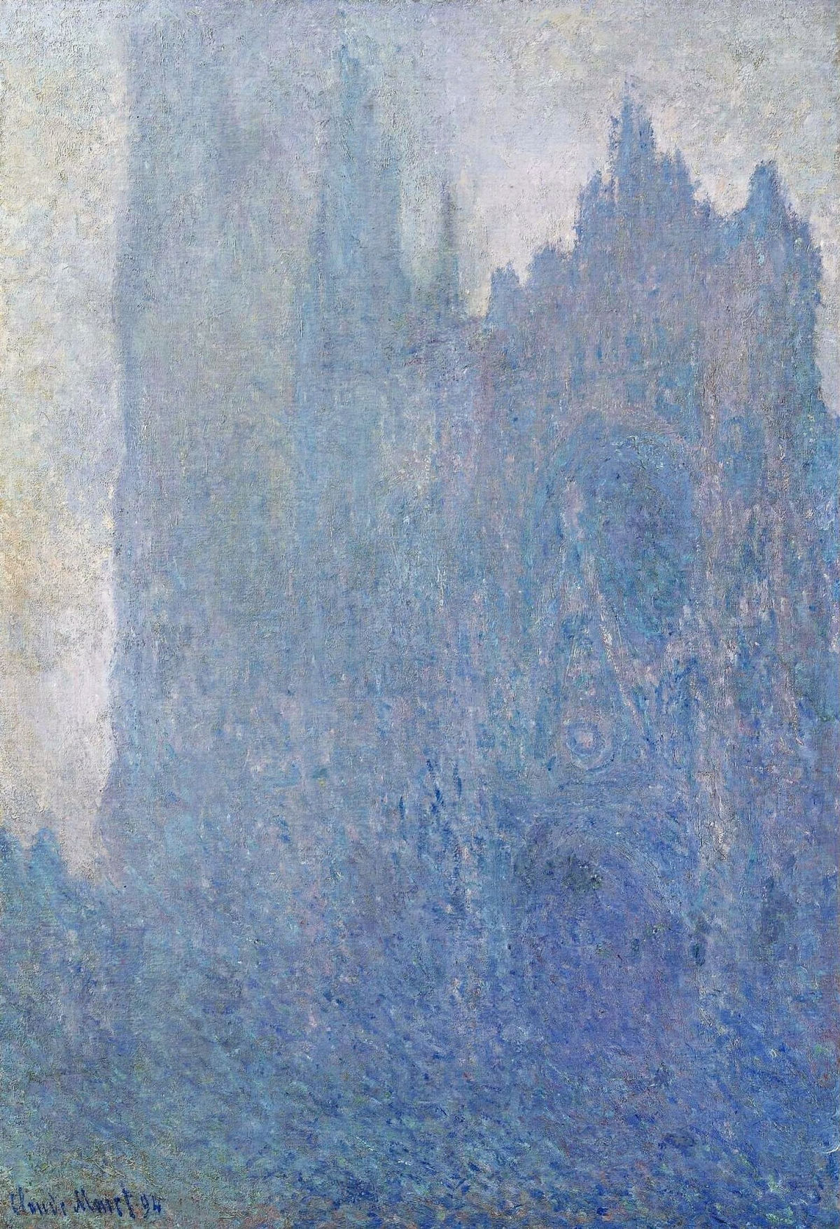 Rouen Cathedral in the Fog