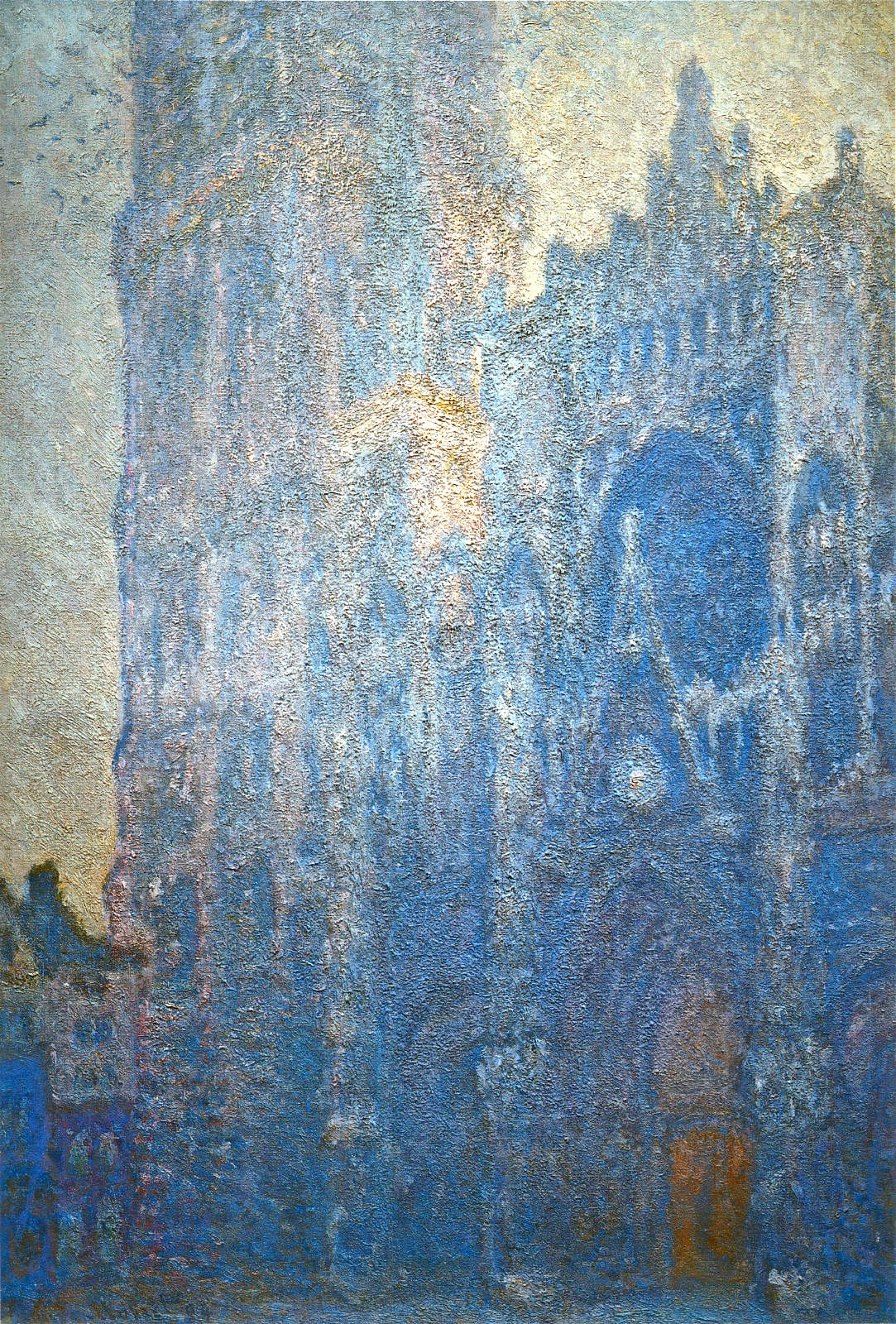 Rouen Cathedral The Portal Morning Effect