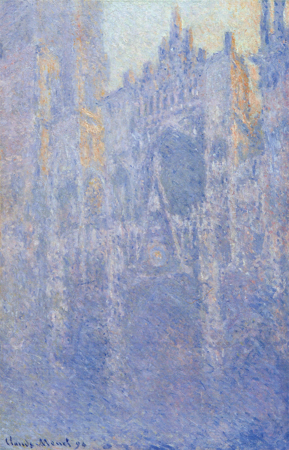 Rouen Cathedral, the Portal, Morning Fog