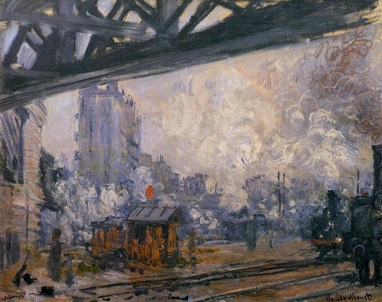 Saint-Lazare Station, Exterior View