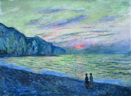 Sunset at Pourville