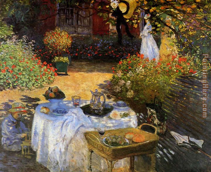 The Lunch: decorative panel