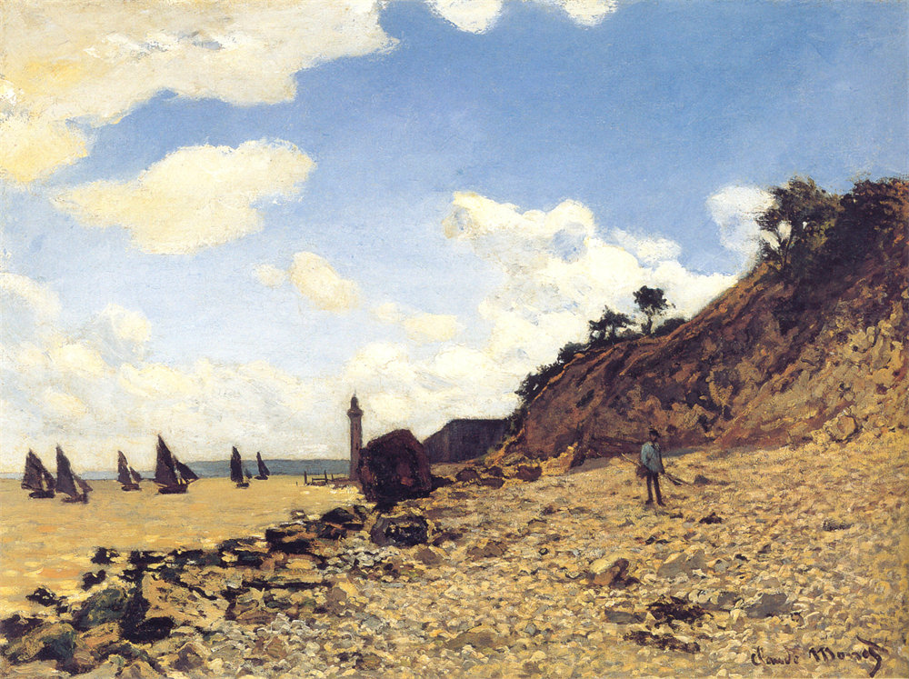 The Beach at Honfleur