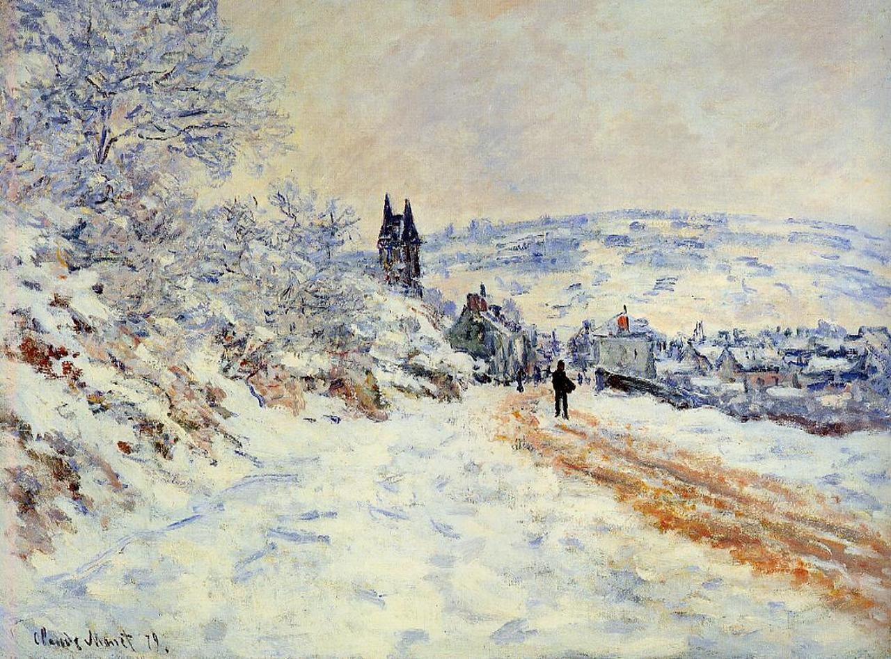 The Road to Vertheuil, Snow Effect