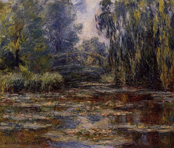The Water Lily Pond and Bridge