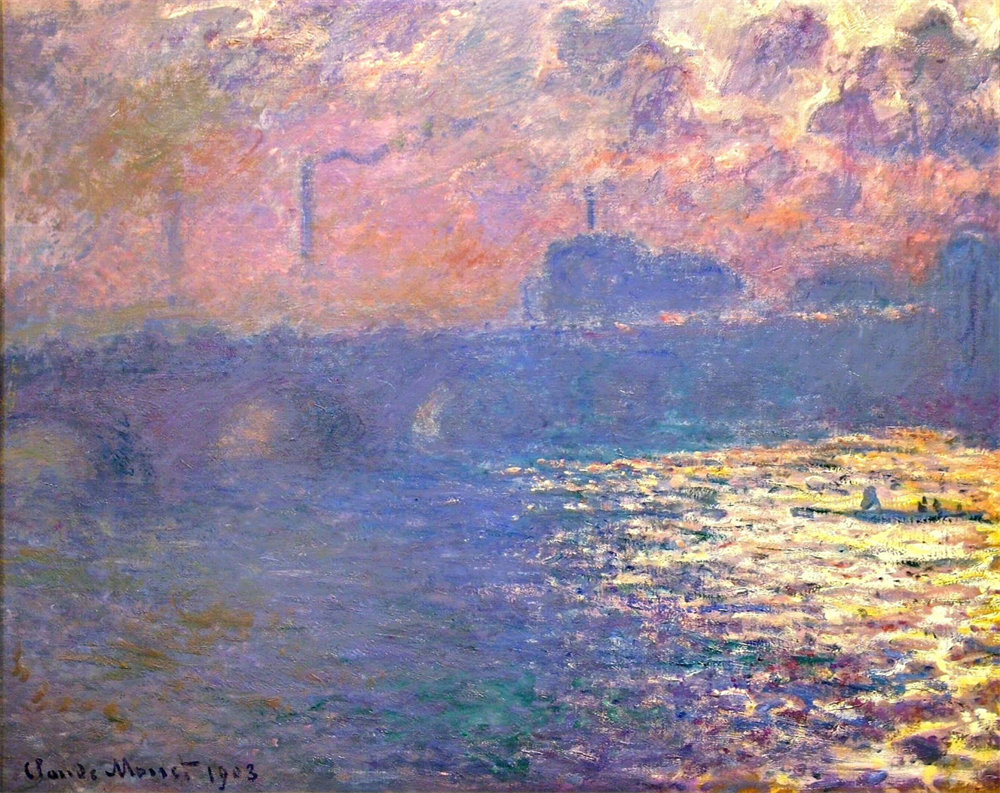 Waterloo Bridge, Sunlight Effect