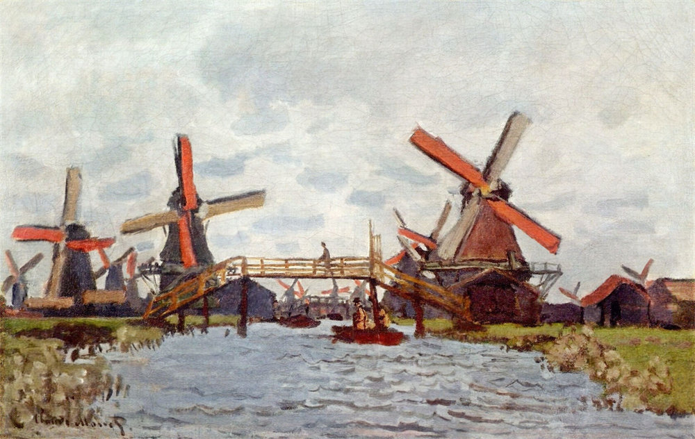 Windmills near Zaandam
