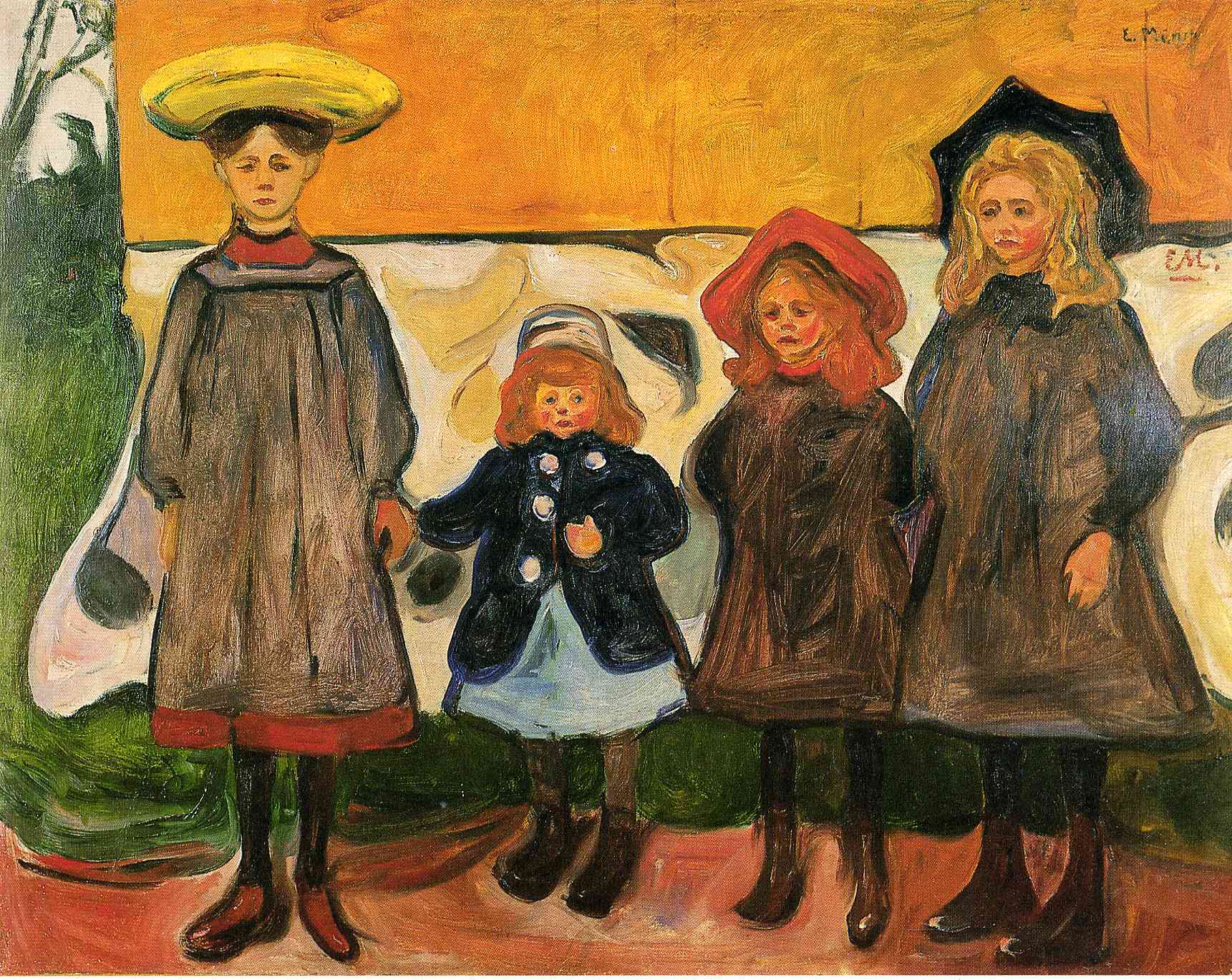 Four girls in Arsgardstrand